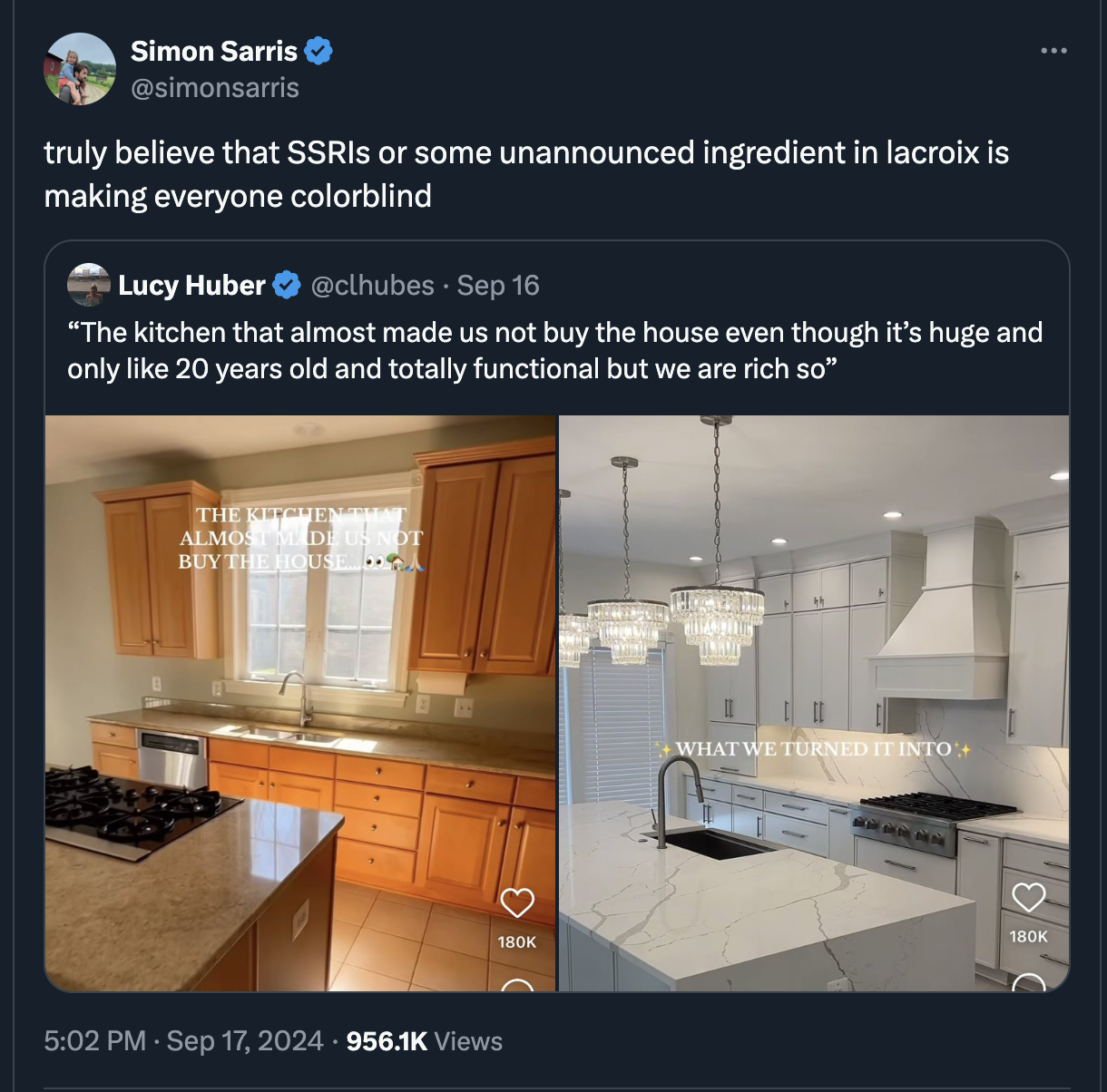 window film - Simon Sarris truly believe that SSRIs or some unannounced ingredient in lacroix is making everyone colorblind Lucy Huber Sep 16 "The kitchen that almost made us not buy the house even though it's huge and only 20 years old and totally functi